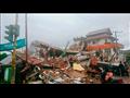اثار زلزال جزيرة سولاويسي بإندونيسيا 