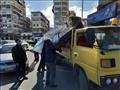 مصادرة عربات نباشين القمامة في بورسعيد