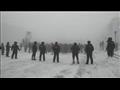 متظاهرون وشرطة في درجة حرارة 50 تحت الصفر بمدينة ياكوتسك سيبيريا