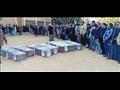 صلاة الجنازة على ضحايا حادث بالصحراوي الشرقي