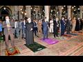 محافظ الغربية ومفتي الديار المصرية في المسجد الأحمدي بطنطا 