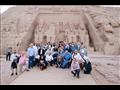 30 سفيرًا يزورون معبد أبوسمبل