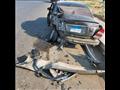 حادث تصادم مروع لسيارة الشيف غالية مع سيارة الشيف 