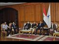 رئيس جامعة كفر الشيخ يستقبل الوفد الهولندي