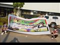 محافظ القليوبية يتقدم مسيرة شبابية احتفالًا بذكرى انتصارت أكتوبر