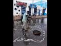 شفط مياه الأمطار من الشوارع  (3)