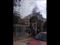 حريق بمستشفى شبين الكوم التعليمي