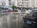 السيول تغرق شوارع الإسكندرية 