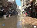 السيول تغرق شوارع حي المنتزه