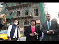 وزيرة الثقافة تتفقد أعمال ترميم مبنى أوبرا المنصورة 