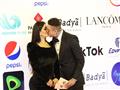 قبلة الفيشاوي وزوجته بمهرجان القاهرة 