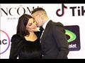 قبلة الفيشاوي وزوجته بمهرجان القاهرة