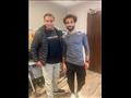 عمرو أديب يجري حوارًا تليفزيونيًا مع محمد صلاح