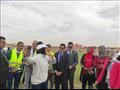 جولة وزير الشباب والرياضة بمدينة طور سيناء