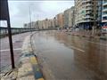 نوة الفيضة الصغرى تضرب الإسكندرية بأمطار غزيرة 