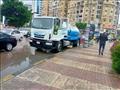 الصرف الصحي بالإسكندرية تزامنا مع أمطار الفيضة الص