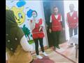حملة مكثفة للتوعية بأهمية التطعيم ضد شلل الاطفال بالهلال الأحمر خلال تدشين الحملة بالوادي الجديد (3)