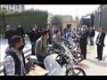 رئيس جامعة الأزهر يسلم دراجات بخارية للطلاب أصحاب الهمم