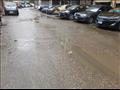 أمطار متفرقة في مدينة السويس 