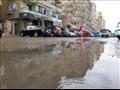 مياه الأمطار اغرقت الشوارع الفرعية 