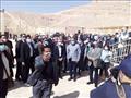 وزير السياحة يتفقد تطوير منطقة مقابر الحواويش 