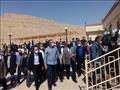 وزير السياحة يتفقد تطوير منطقة مقابر الحواويش 