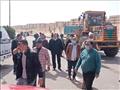 حملة مكبرة لإزالة الإشغالات بمنطقة إسكان دهشور
