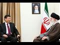الرئيس الصيني والرئيس الإيراني