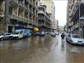 أمطار متوسطة ورياح عنيفة تضرب الإسكندرية في أول أيام نوة السلوم (4)