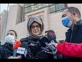  خديجة جنكيز خطيبة الصحافي جمال خاشقجي أمام محكمة 