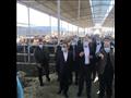 وزير الزراعة يفتتح مزرعة الإنتاج الحيواني بالنوبارية