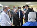 محافظ بورسعيد يتفقد الجناح البحري بمستشفى السلام بورسعيد