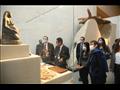 رانيا المشاط وأوديل رينو باسو  في المتحف القومي الحضارة وقاعة المومياوات الملكية