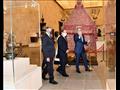 صور تفقد الرئيس السيسي لمتحف الحضارة في الفسطاط