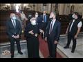 السفير الأمريكي يزور الكنيسة المرقسية بالإسكندرية