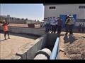 محافظ أسيوط يتفقد أعمال إنشاء المرحلة الثانية من محطة صرف صحي عرب المدابغ