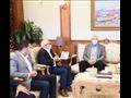 محافظ بورسعيد يستقبل وزير الزراعة بالديوان العام