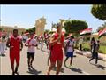 محافظ القاهرة يشهد مراسم استقبال شعلة أولمبياد الطفل المصري للطلائع