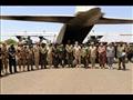 وصول القوات المصرية المشاركة في التدريب المشترك حم