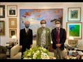فاروق حسني يستقبل سفير اليابان وممثل منظمة جايكا