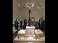 وفدان دوليان في زيارة إلى المتحف القومي للحضارة المصرية