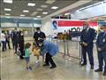 استقبال السائحين بمطار شرم الشيخ 