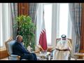 أمير قطر يتسلم رسالة الرئيس السيسي من الوزير سامح 