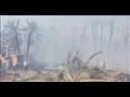 حريق بمنطقة عين مهران في الداخلة  