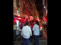 حريق بعقار في الإسكندرية 
