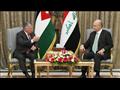 الرئيس العراقي برهم صالح، والعاهل الأردني الملك عب
