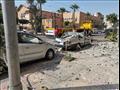 تحطم سيارتين في انهيار شرفة عقار غربي الإسكندرية