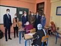 محافظ المنيا يتابع امتحانات الشهادة الإعدادية