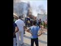 حريق هائل في مصنع نسيج بالعاشر من رمضان