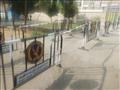 حواجز حديدية بمحيط لجان الثانوية العامة في بورسعيد